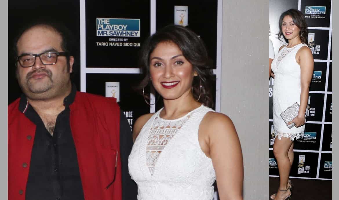 Manjari Phadnis with Tariq Siddiqui