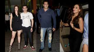 In pics: Salman Khan, Arbaaz Khan arrive at Aayush Sharma's birthday bash with girlfriends