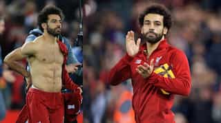 Watch: Salah exchanges Liverpool jersey with chocolate box in Champions League