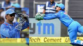 Watch: MS Dhoni's superman-like catch to dismiss Chandrapaul Hemraj in 3rd ODI against West Indies