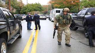Gunman targets Pittsburgh synagogue in 'hate crime;' 8 reported dead