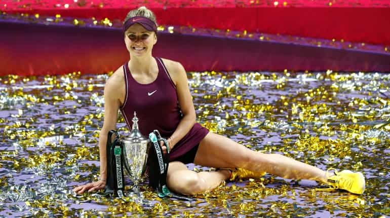 Elina Svitolina defeats Sloane Stephens to claim WTA Finals triumph Elina Svitolina defeats Sloane Stephens to claim WTA Finals triumph