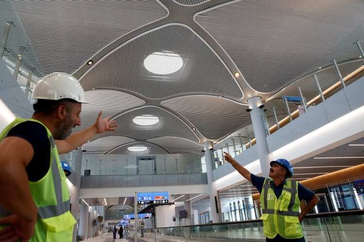 Turkey to unveil giant new Istanbul airport