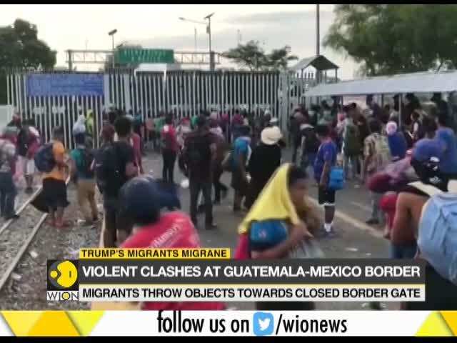 Violent clashes at Guatemala-Mexico Border