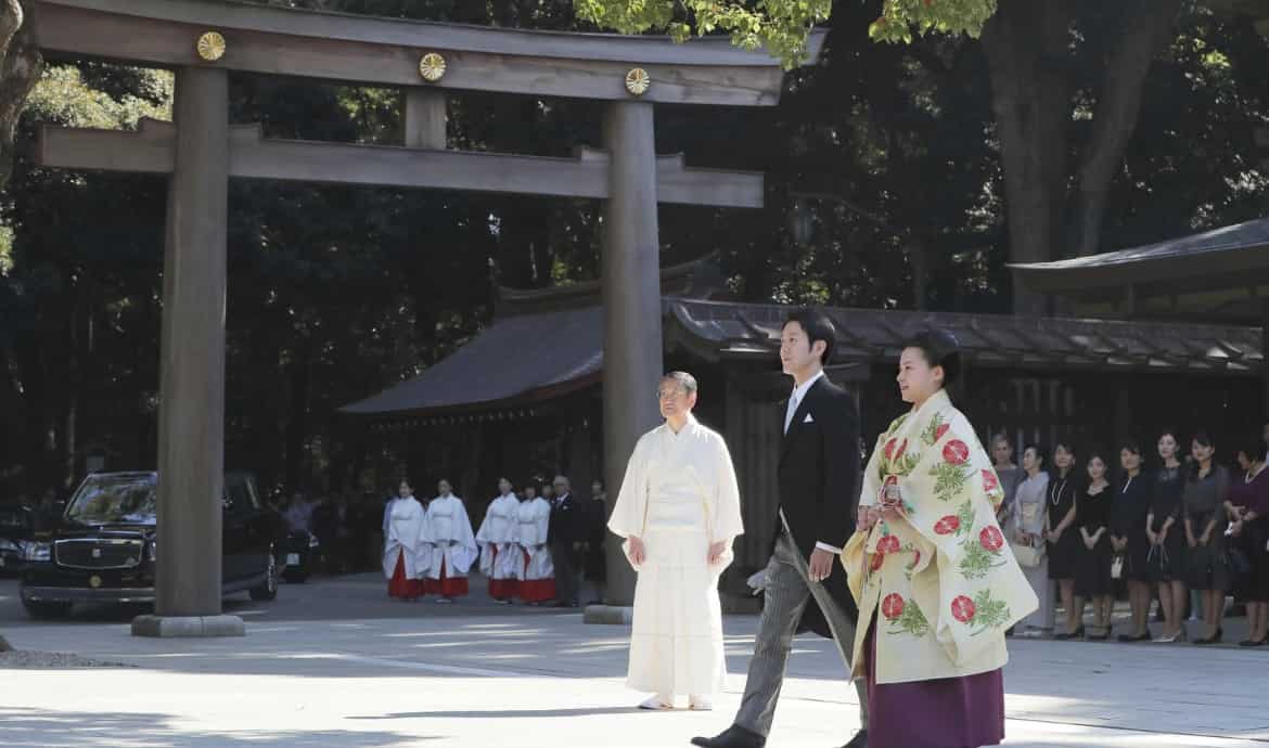 Royal wedding in Japan