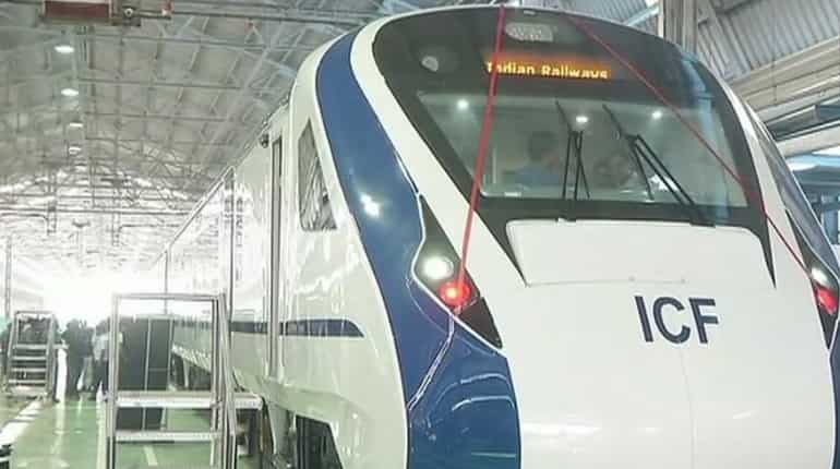 India's first engine-less, 'Train 18' to go on trial today India's first engine-less, 'Train 18' to go on trial today