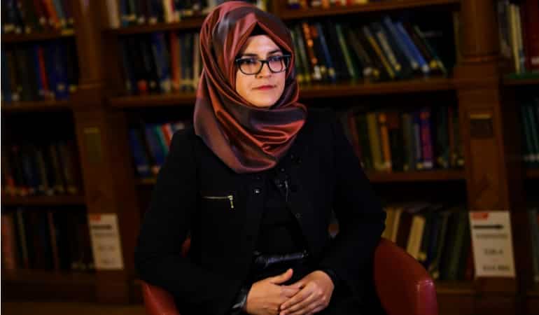 Khashoggi's fiancee urges Trump to back probe Khashoggi's fiancee urges Trump to back probe