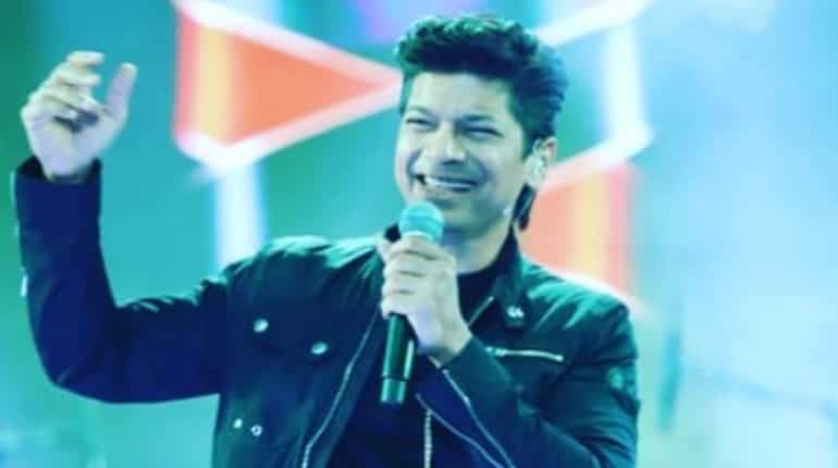 Singer Shaan performs at the launch of India House in Paris during Olympics 2024