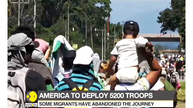 Trump calls migration an act of invasion