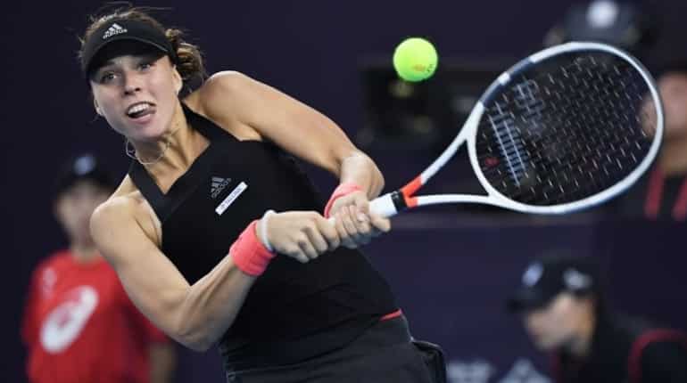 Tennis-Kontaveit into Eastbourne final as Giorgi quits