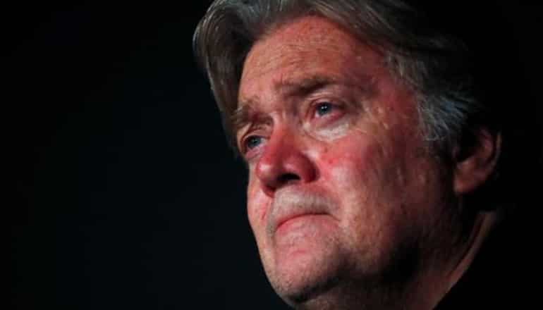 Ex-Trump advisor Bannon says he is 'political hit job' victim