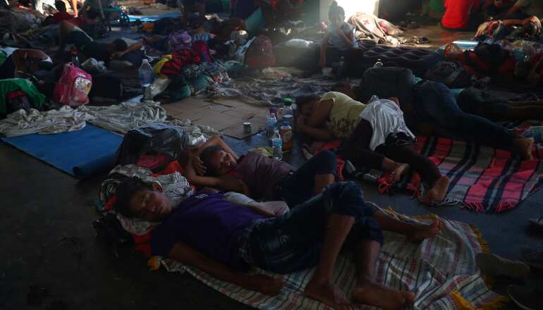 New migrant caravan departs El Salvador for US