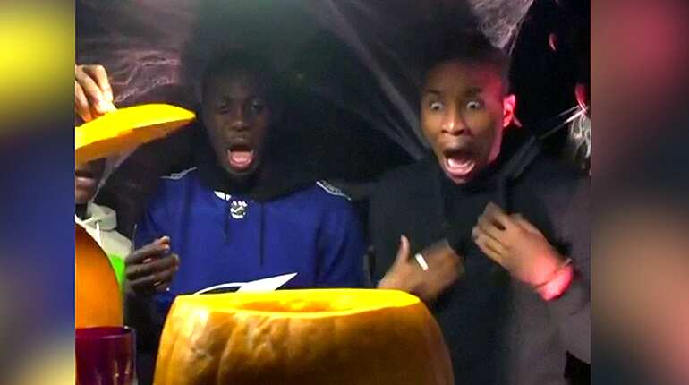 PSG stars get fright of their lives in Halloween stunt