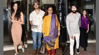 Ishaan Khatter celebrates birthday with Shahid Kapoor, Janhvi Kapoor and others; see pics