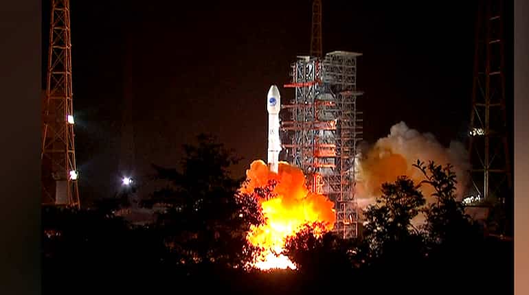 China launches high-orbit Beidou-3 satellite