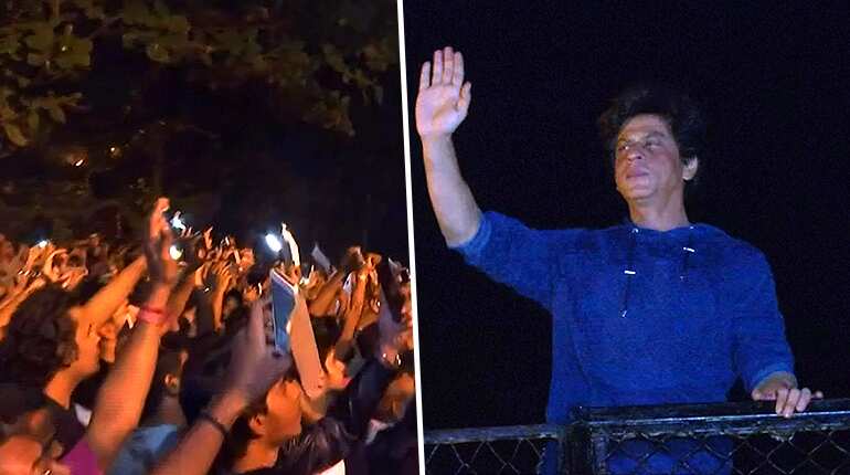 Fans celebrate Bollywood superstar Shah Rukh Khan's birthday in Mumbai