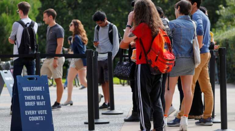 Young US voter turnout surges, but challenges linger Young US voter turnout surges, but challenges linger