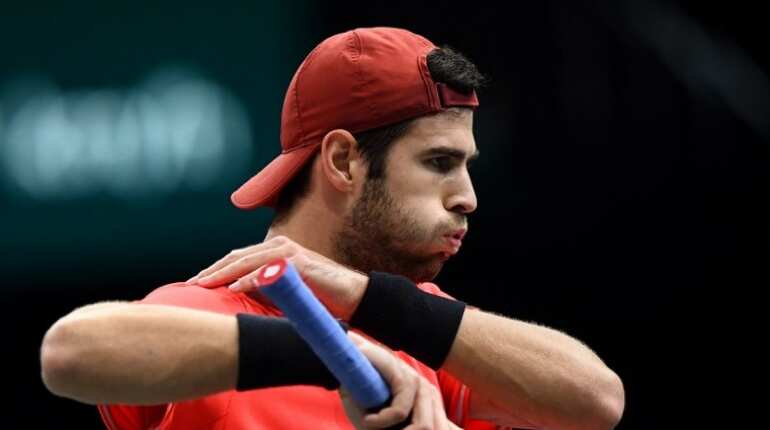 Karen Khachanov defeats Alexander Zverev to enter Paris semis Karen Khachanov defeats Alexander Zverev to enter Paris semis