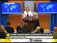 Heather Nauert to replace Nikki Haley at UN?