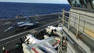 US carrier leads warships in biggest ever Japan defence war game