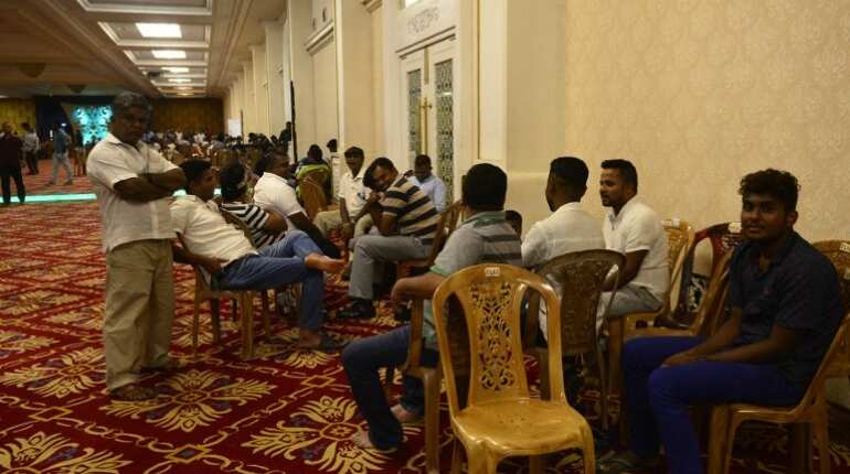 Sacked Sri Lankan PM's residence becomes symbol of power struggle Sacked Sri Lankan PM's residence becomes symbol of power struggle