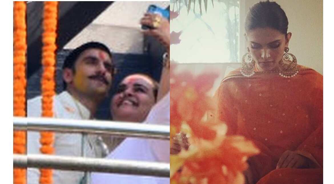 Ranveer Singh's haldi ceremony pics out as marriage to Deepika Padukone approaches Ranveer Singh's haldi ceremony pics out as marriage to Deepika Padukone approaches