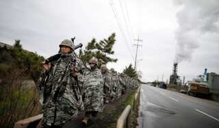 US, South Korea marines hold small-scale exercise ahead of North Korea talks