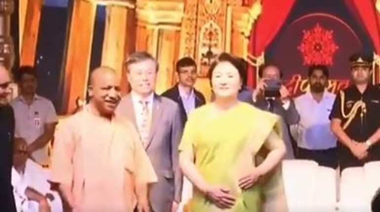South Korean first lady visits Queen Heo Memorial in Ayodhya, welcomes 'Ram Durbar' 