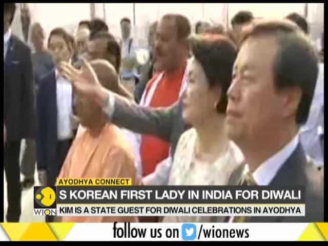 South Korean first lady in India for Diwali