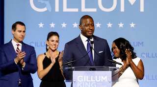 Republican declares Georgia governor win, Democrat does not concede
