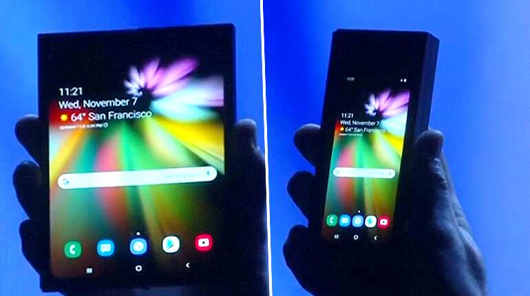 Samsung has unveiled its much-anticipated foldable phone