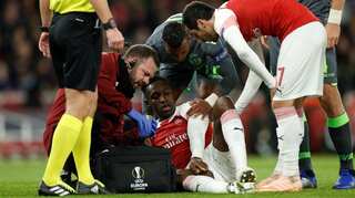 Danny Welbeck taken to hospital with 'serious injury'