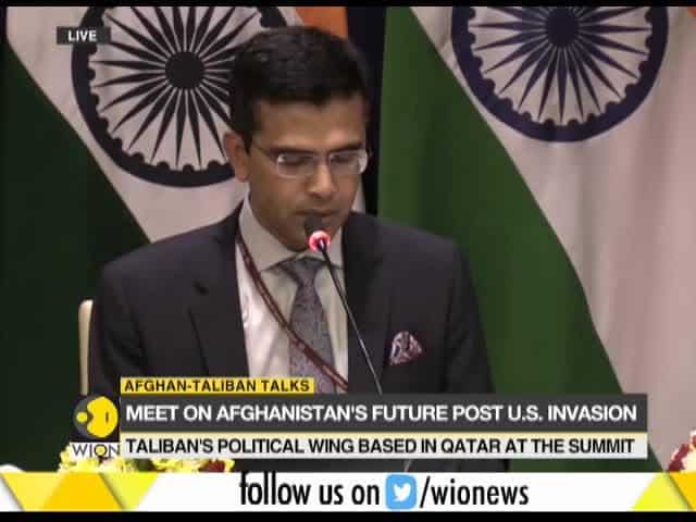 India participates in Afghan peace summit at 'non-official' level