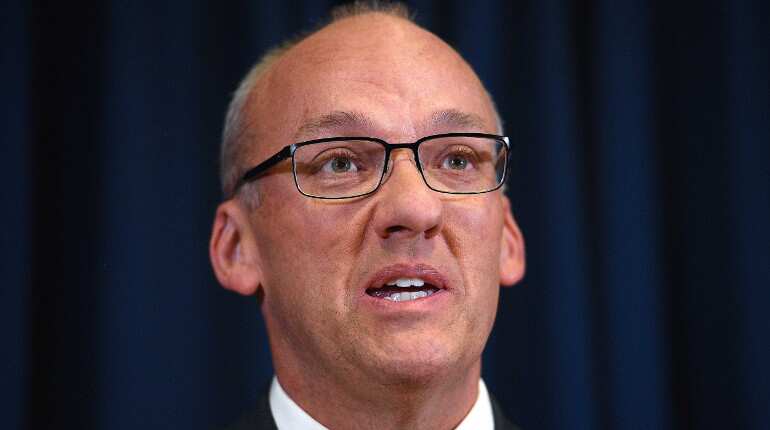 Australian political leader replaced after harassment allegations months from election