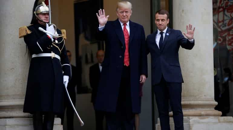 Trump criticises Macron again over European defense remarks Trump criticises Macron again over European defense remarks