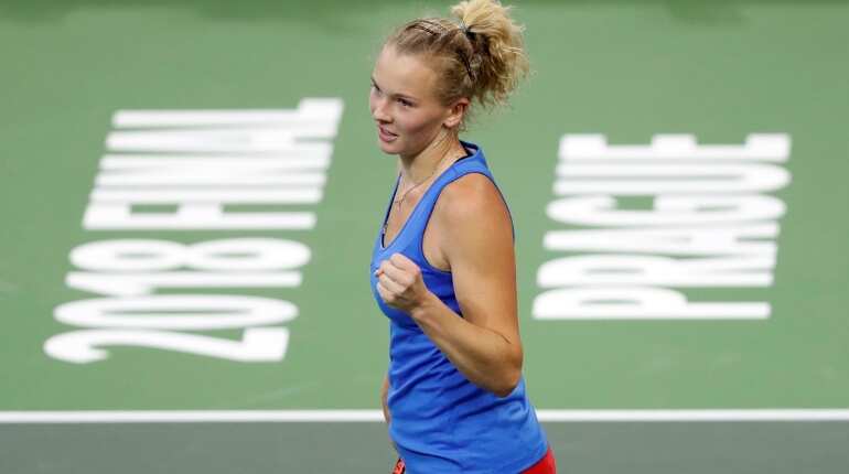 Czechs take 2-0 lead over US in Fed Cup final