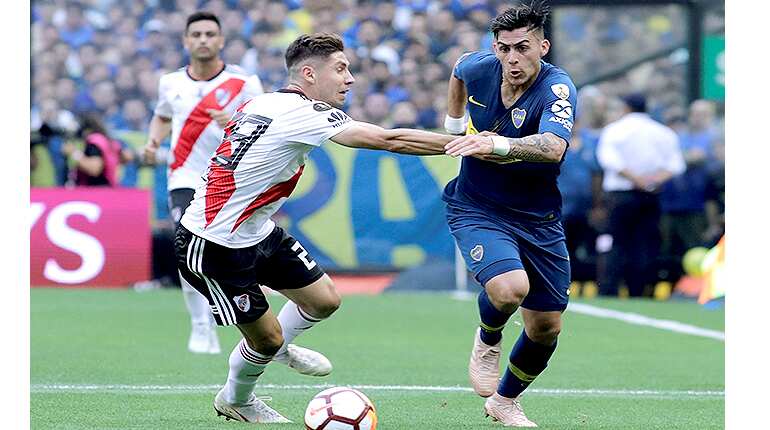 Boca draw 2-2 with River in first leg of Libertadores final