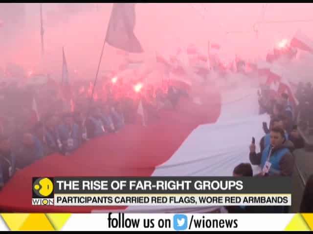 Thousands took part in Poland's commemorative march