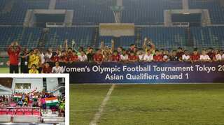 Indian women's football team enters Olympic Qualifiers 2nd round for first time