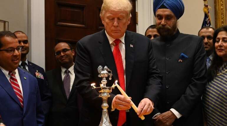 First White House Diwali celebrations was held in 2003