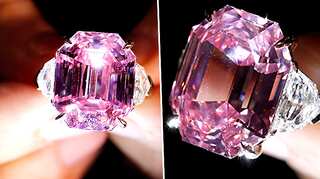 Video: Harry Winston jeweller buys 'Pink Legacy' diamond for record $50 million