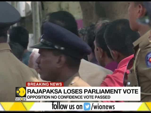 Sri Lanka Parliament votes against Mahinda Rajapaksa govt