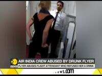 Drunk Irish woman abuses Air India crew