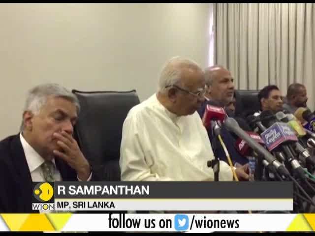 R Sampanthan, MP, Sri Lanka on Lanka political crisis