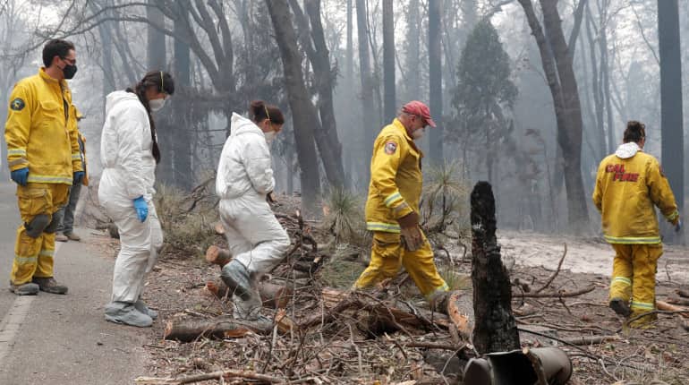 Millions face power cuts as California fires spread