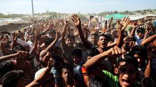 Bangladesh faces refugee anger over term 'Rohingya'
