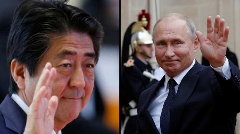 Abe, Putin to accelerate WWII treaty talks stalled by island row Abe, Putin to accelerate WWII treaty talks stalled by island row