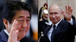 Abe, Putin to accelerate WWII treaty talks stalled by island row
