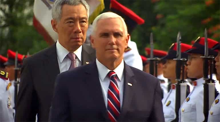 Watch: South China Sea doesn’t belong to any one nation, says Pence Watch: South China Sea doesn’t belong to any one nation, says Pence