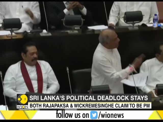 Sri Lanka political crisis: Both Rajapaksa & Wickremesinghe claim to be prime minister